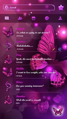 Butterfly night android App screenshot 3